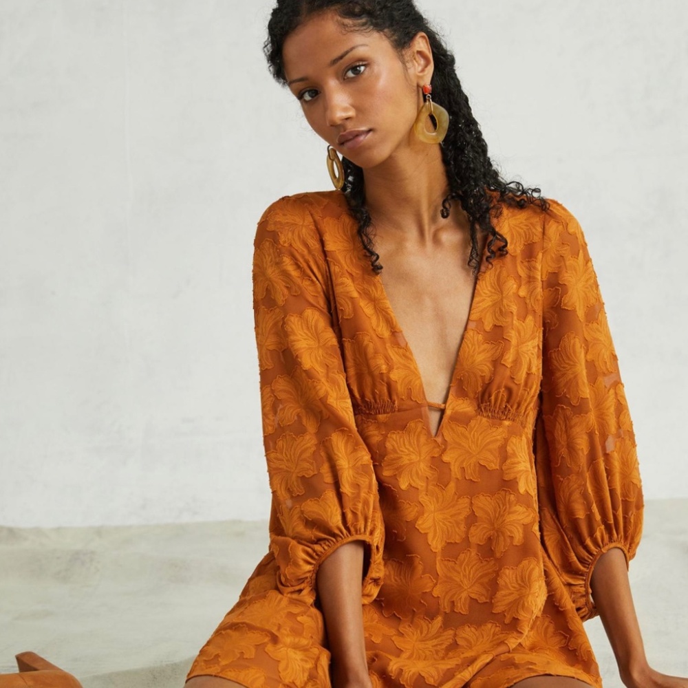 Anthropologie Jacquard Tunic Dress NWT - 16